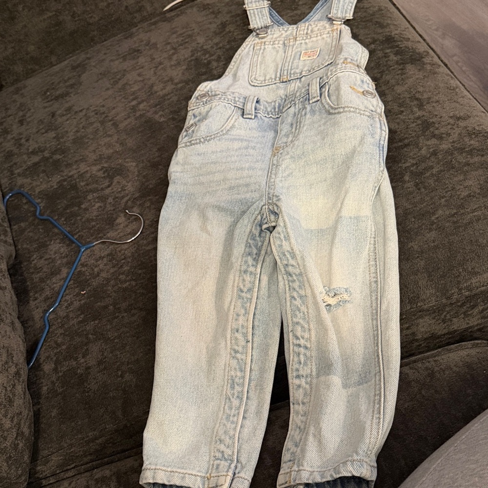Old Navy Light Blue Kids Overalls